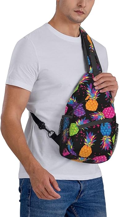 Sling Backpack Unisex Crossbody Chest Bag Shoulder Chest Bag For Women Men Hiking Travel