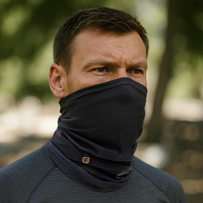WHTE MOSS Performance neck gaiter - UPF50+ Ultra Soft & Breathable all season sport mask for Men and Women