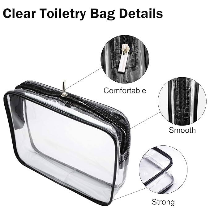 Cosywell Travel Size Bottles for Toiletries 15 2oz Pack TSA Approved Toiletry Bottles Leak Proof Travel Kit for Women Men TSA Clear Toiletry Bag Shampoo Lotion Skincare Cosmetic Container（Brown）