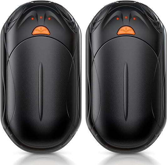 AI Hand Warmers Rechargeable 2 Pack, AI Smart Chips Electric Hand Warmers, 20Hrs Long Safe Heat, Portable Pocket Heater, Gifts for Christmas, Outdoor, Hunting, Golf, Camping Accessories