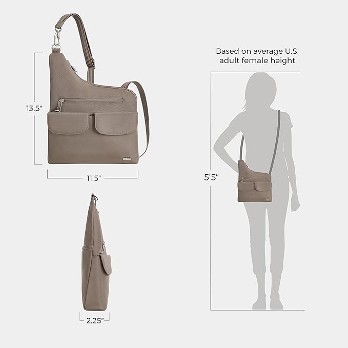 Travelon Anti-Theft Classic Crossbody Bag