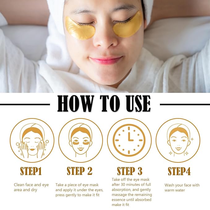 Eakroo 30 Pairs Lip Mask & Eye Mask, Eye Patches for Puffy Eyes, Anti Wrinkle Patches for Lip, Lip Mask Patches, Eye Patches Bulk, Bulk Eye Masks, Bulk Gifts, Party Favors, Lip Gloss Bulk, Girl Stuff
