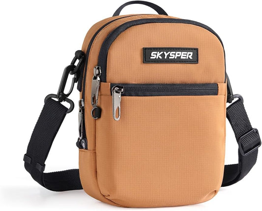 SKYSPER Small Anti Theft Crossbody Sling Bag RFID Cross Body Bag Travel Shoulder Daypack