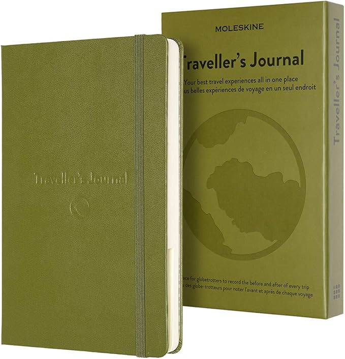 Moleskine Passion, Travel Journal, Large, Boxed/Hard Cover (5 x 8.25)