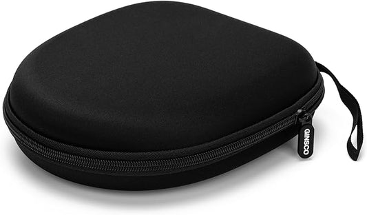 Ginsco Universal Headphone Case Compatible with JBL Tune 510BT 720BT, Sony WH-CH 720N/WH-CH520, with Sony/JBL/Soundcore Life Q20i Q30/BERIBES/TOZO/KVIDIO etc Wireless Headphones (Satin Black)