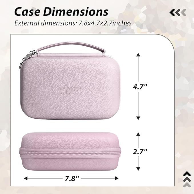 Charger Case for Macbook, Portable Tech Electronic Organizer Bag, Small Travel Storage Pouch for Laptop Accessories, MacBook Power Adapter, Charging Cords, USB Drives, Power Bank (Purple, XL)