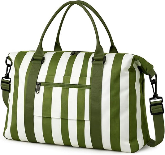 TOPBAG Travel Duffle Bag, Waterproof Weekender Carry On Tote Bags for Women, Sport Gym Bag for Men, Hospital Bag for Labor and Delivery, Overnight Luggage Bag with Trolley Sleeve