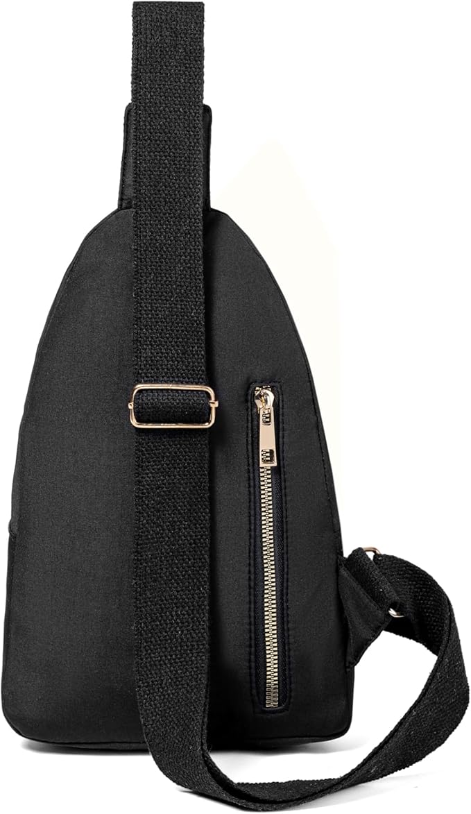 Banelu Small Crossbody Sling Bag Sling Backpack, Cross Body Bag Crossbody Purses for Hiking Traveling Outdoors
