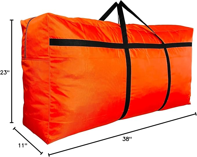 DoYiKe Extra Large Storage Duffle Bag with Zippers and Handles, Big Foldable Duffle Bag for Travel