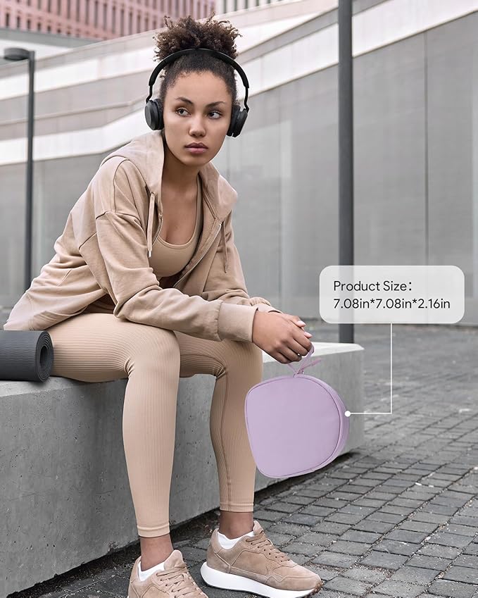 Headphone Case Soft for JBL Tune 510BT/520BT/500BT/720BT/Sony WH-CH520/510/720/710/BERIBES/SoundCore Q20/30/TOZO/KVIDIO/JLab/Bose/Candy Bila Kids, Ultra-Thin Headphones Bag Travel Carrying Universal
