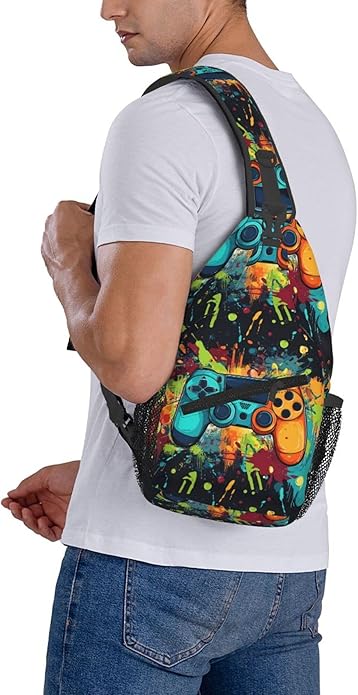 Sling Backpack Unisex Crossbody Chest Bag Shoulder Chest Bag For Women Men Hiking Travel