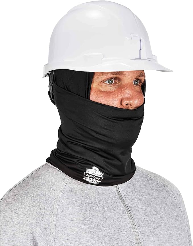 Ergodyne Chill-Its 6487 Cooling Neck Gaiter, Multiple Ways to Wear Headband or Face Mask