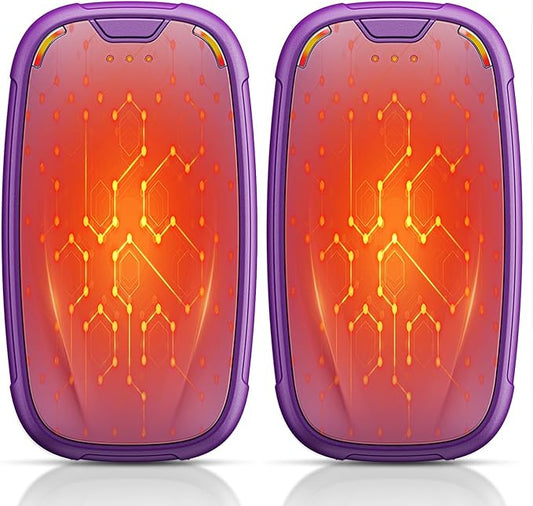 Hand Warmers Rechargeable 2 Pack, 3-Settings Rechargeable Hand Warmer, AI Smart Heating, Pocket Portable Electric Hands Warmer, Magnetic Handwarmers, A Winter for Kids and Loved Ones