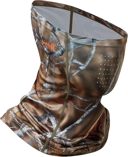 BASSDASH Neck Gaiter Mask UPF 50 Sun Protection for Men & Women, Fishing, Hiking, Outdoor