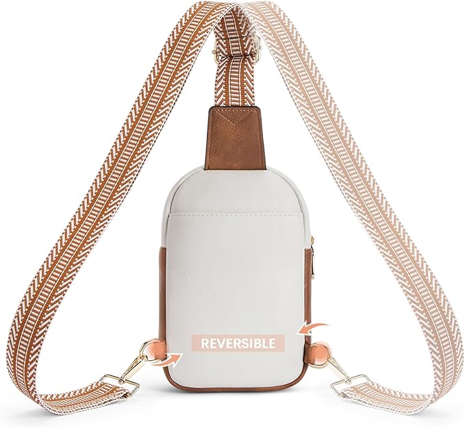 BOSTANTEN Sling Bag Crossbody Bags for Women Trendy Crossbody Purse Leather Chest Bag