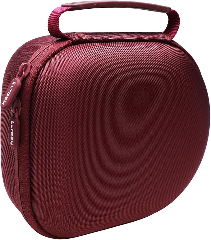 Headphone Headset Case Compatible with Audio-Technica ATH-M20x/JBL/Raycon/Soundcore Anker/Sony/Beats/JLab/TOZO/Logitech/BERIBES/KVIDIO Headphones, Large Headphone Case Hard Shell(Brown)