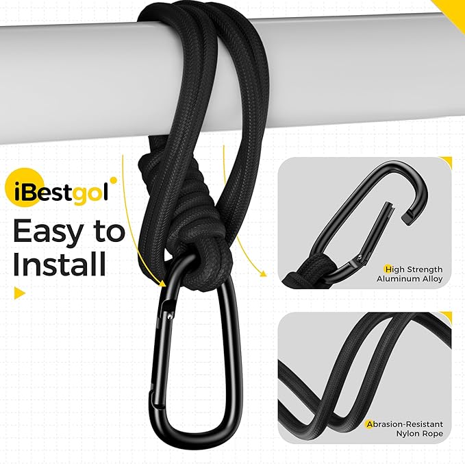 360° Rotating Car Seat Headrest Hooks, Universal Car Organizer Hooks for Bags and Groceries, Brown 2pc