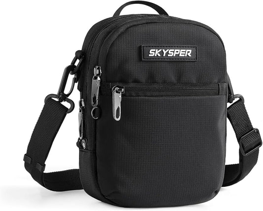 SKYSPER Small Anti Theft Crossbody Sling Bag RFID Cross Body Bag Travel Shoulder Daypack