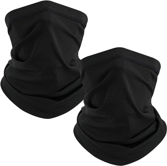 TICONN Neck Gaiter Face Cover Scarf, Neck Warmer Breathable Sun & Wind-proof for Skiing Fishing Hiking Cycling