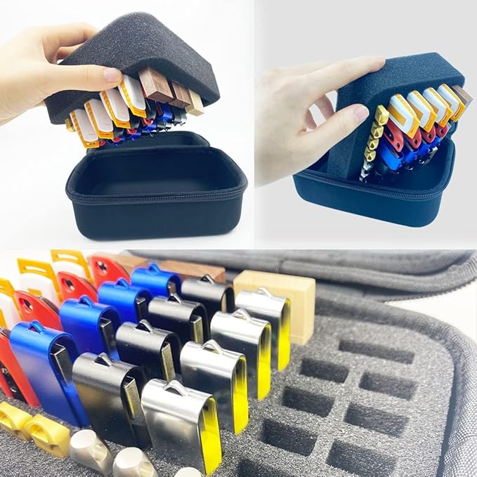 USB Flash Drive Case Memory Card Holder Thumb Drive Organizer USB Drives Storage Box for Sandisk/Samsung/SamData/Inland/PNY/Netac/JBOS (Case Only with Label and Strap)