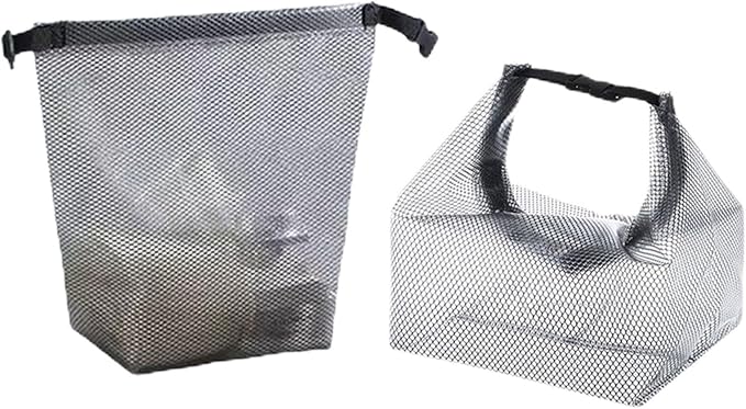 Cosmetic storage bag with dry and wet separation, wash bag, hand-held bag, portable storage bag, simple style,suitable for travel, fitness, swimming, outdoor rafting (Gray, 7.1in*6.3in*9.4in)