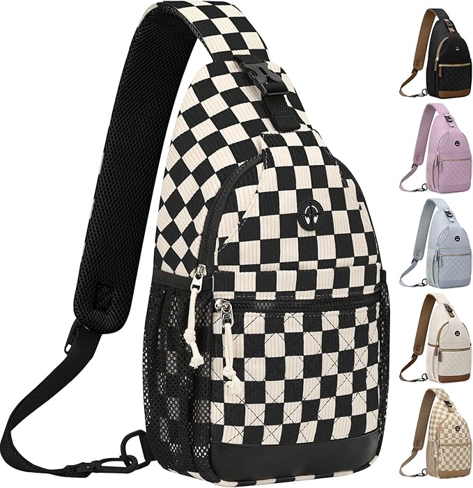 Small Crossbody Purses Bags for Women Men Travel, Chest Sling Bag Women Casual Cross Body Bag for Woman Sling Backpack