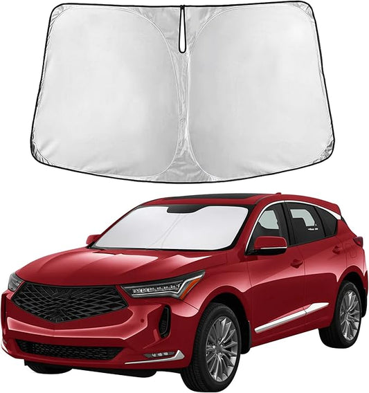 Autovir Windshield Sun Shade Fit for 2019-2024 2025 2026 Acura RDX Sunshade, Front Car Window Shades Sun Visor, Blocks UV Rays & Heat, Car Accessories