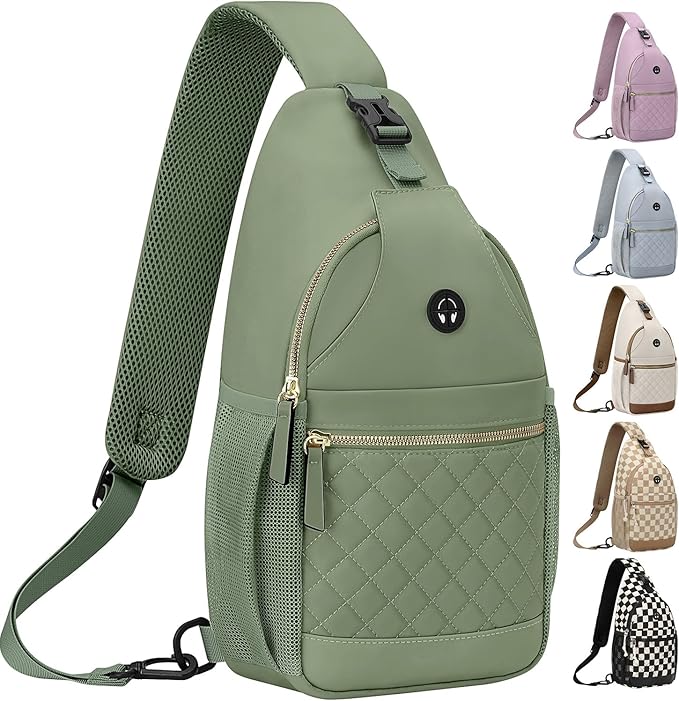 Small Crossbody Purses Bags for Women Men Travel, Chest Sling Bag Women Casual Cross Body Bag for Woman Sling Backpack