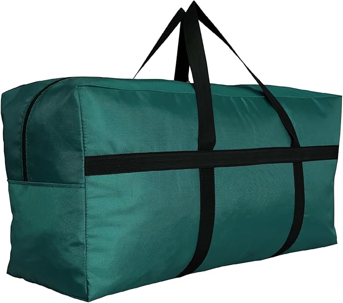 DoYiKe Extra Large Storage Duffle Bag with Zippers and Handles, Big Foldable Duffle Bag for Travel