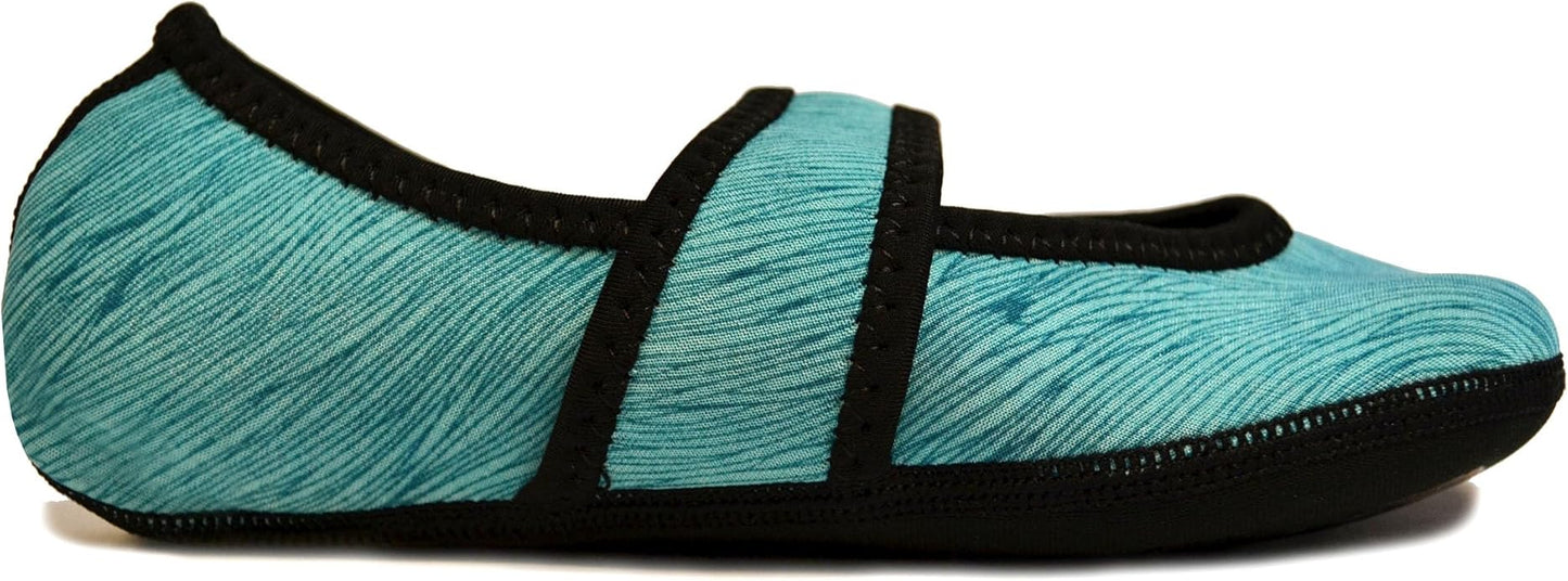 Nufoot Betsy Lou Women's Slippers, Foldable, Flexible Flats, Slipper Socks, Travel Slippers, Exercise Shoe, Dance Shoe, Yoga Socks, House Shoes, Indoor Shoes