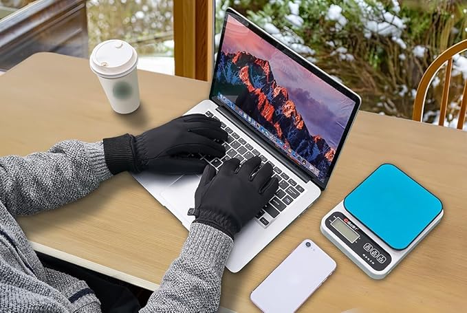 FEWTUR Winter Waterproof Gloves for Women and Men - Thermal Gloves with Touchscreen Fingers, Warm Gloves for Running, Bike and Hiking Cold Weather