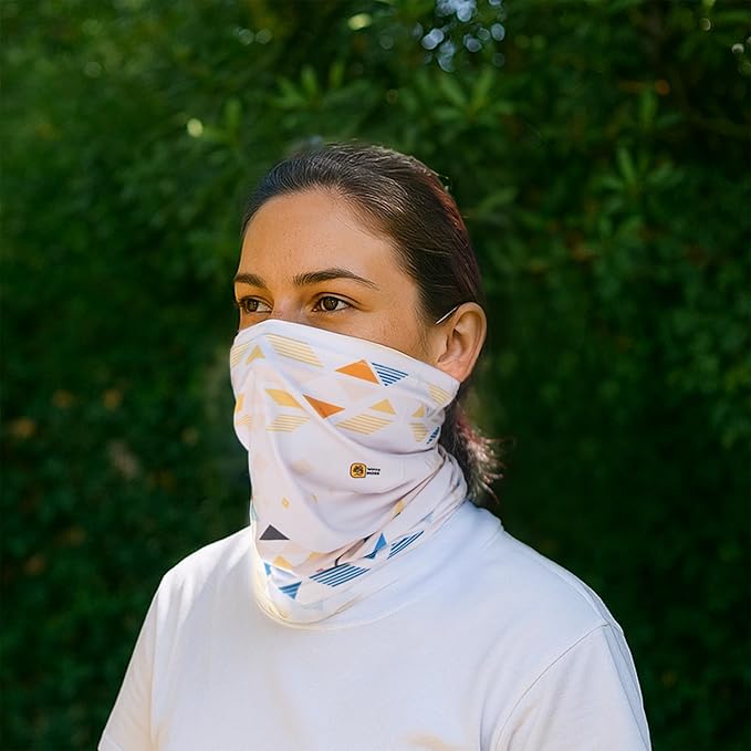 WHTE MOSS Performance neck gaiter - UPF50+ Ultra Soft & Breathable all season sport mask for Men and Women