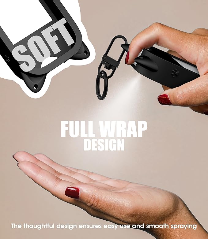 Sonnorel Silicone Case Compatible with Touchland Hand Sanitizer Spray (Fit for 1 FL OZ/30 mL Ver)