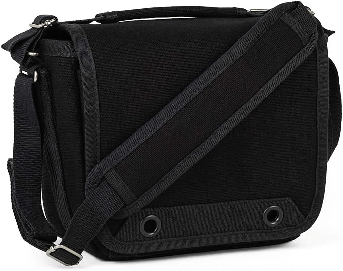 Think Tank Retrospective 4 V2.0 Canvas Shoulder Bag for Mirrorless or Standard DSLR Cameras and Photo Accessories - Black - X-Small