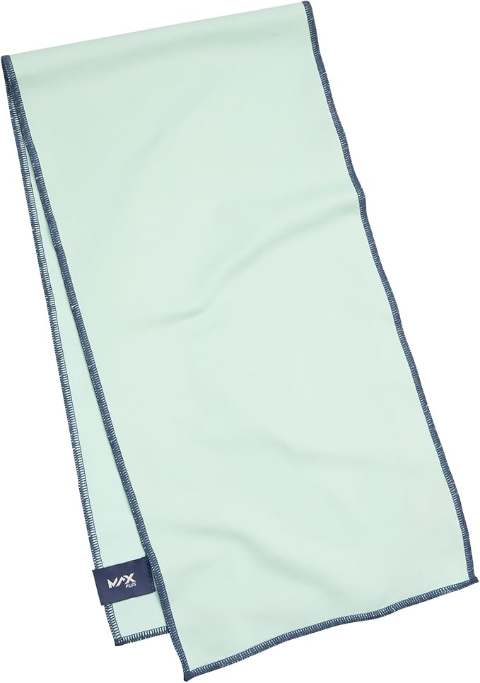 MISSION Max Plus Cooling Towel- Soft, Durable Microfiber - Cools Up to 3 Hours - UPF 50 Sun Protection - Machine Washable