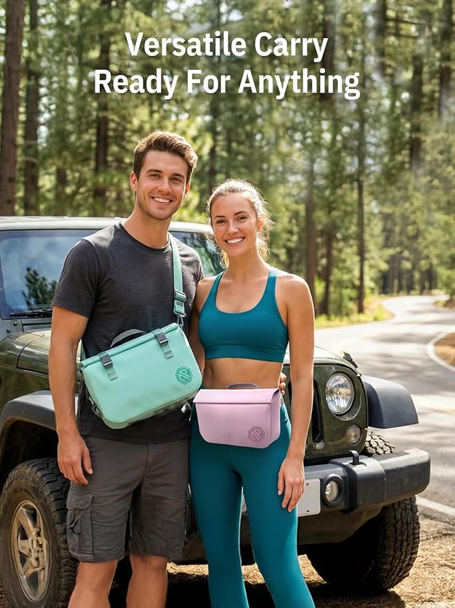 niphean IPX7 Waterproof Fanny Pack with Magnetic One-Hand Closure, Durable Waterproof Dry Bag, for Kayaking, Paddle Boarding, Beach Cruise Essentials, 2.5L Phone Pouch Dry Bags for Men Women