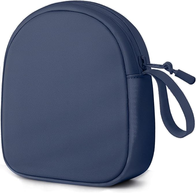Inesore Headphone Case Compatible with JBL Tune & Live/Sony WH-CH520 510 720/ Sony MDR-ZX/Bose QuietComfort/JLab/BERIBES/TOZO/KVIDIO/SoundCore,Headset Carrying Storage Bag Headphone Pouch, Blue