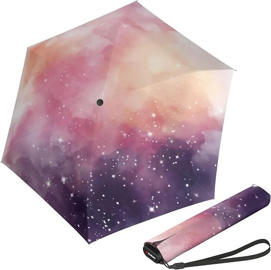 Knirps US.050 Ultra Light Pocket Size Manual Rain Umbrella with Carrying Case