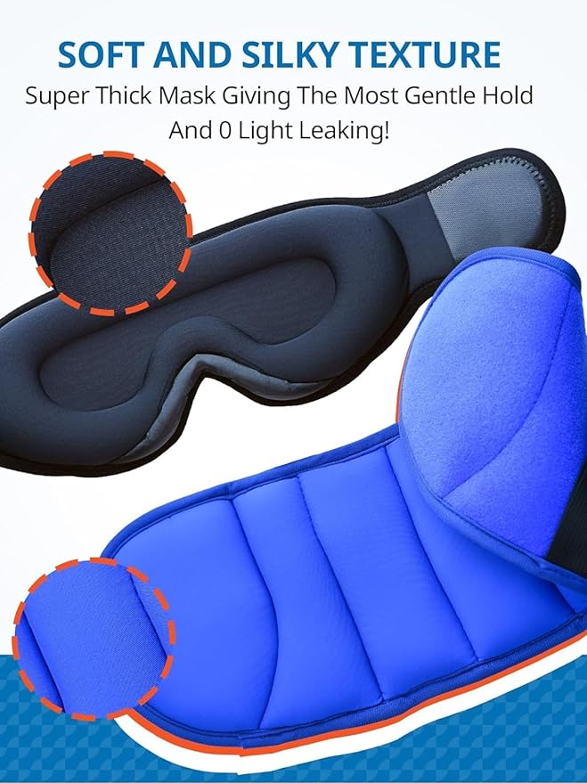 SARISUN Travel Pillows for Airplanes, Airplane Pillow for Long Flight Car Road Trip, Airplane Head Strap with Sleep Eye Mask, 360° Support Headrest, Stop Bobblehead Travel Neck Pillow, Mottled Red