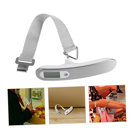 Didiseaon Mini Digital Scale for Luggage Portable Suitcase Scale 50kg Capacity Precise Easy to Use
