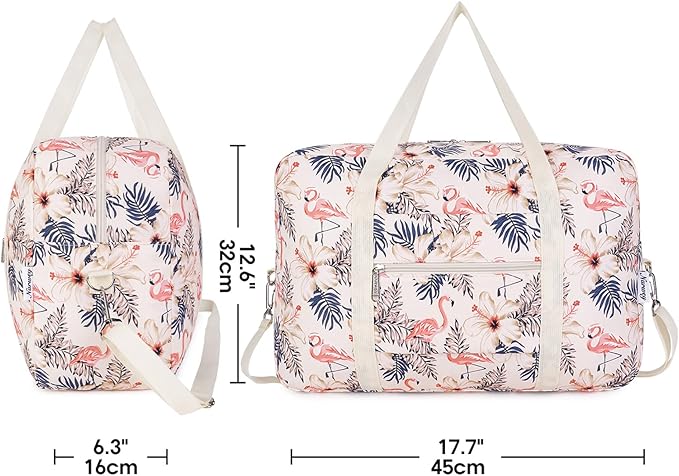 For Spirit Airlines Personal Item Bag Foldable Travel Duffel Bag Tote Carry on Luggage Duffle Overnight for Women and Men