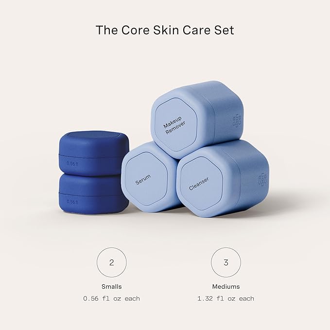 Skincare Core Blue Gradient