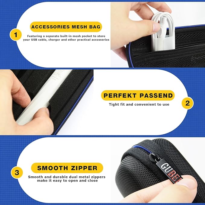 GUBEE Hard Travel Case Bag for Philips Norelco OneBlade Intimate Razor Trimmer Shaver Model QP1924