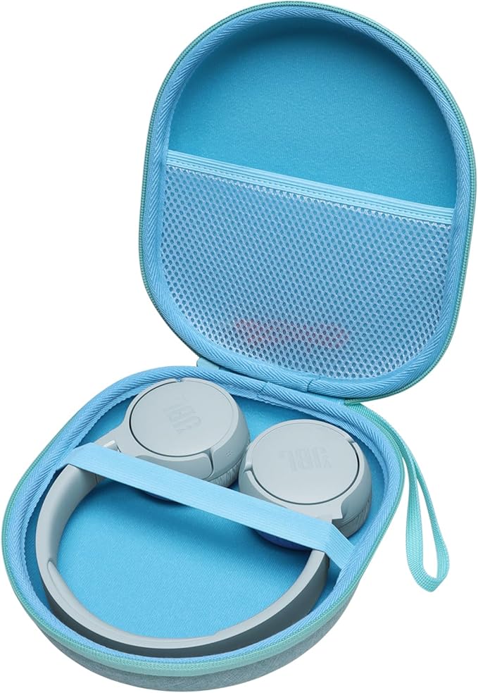 Headphone Headset Case Compatible with BERIBES/KVIDIO/JLab JBuds Lux ANC/JBL/Anker/Sony Wireless On-Ear Headphones, Green