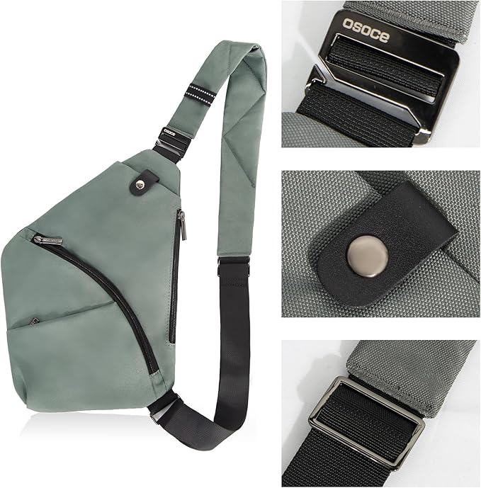OSOCE Sling Bag for men, Anti Theft Crossbody bags for women | Daypack