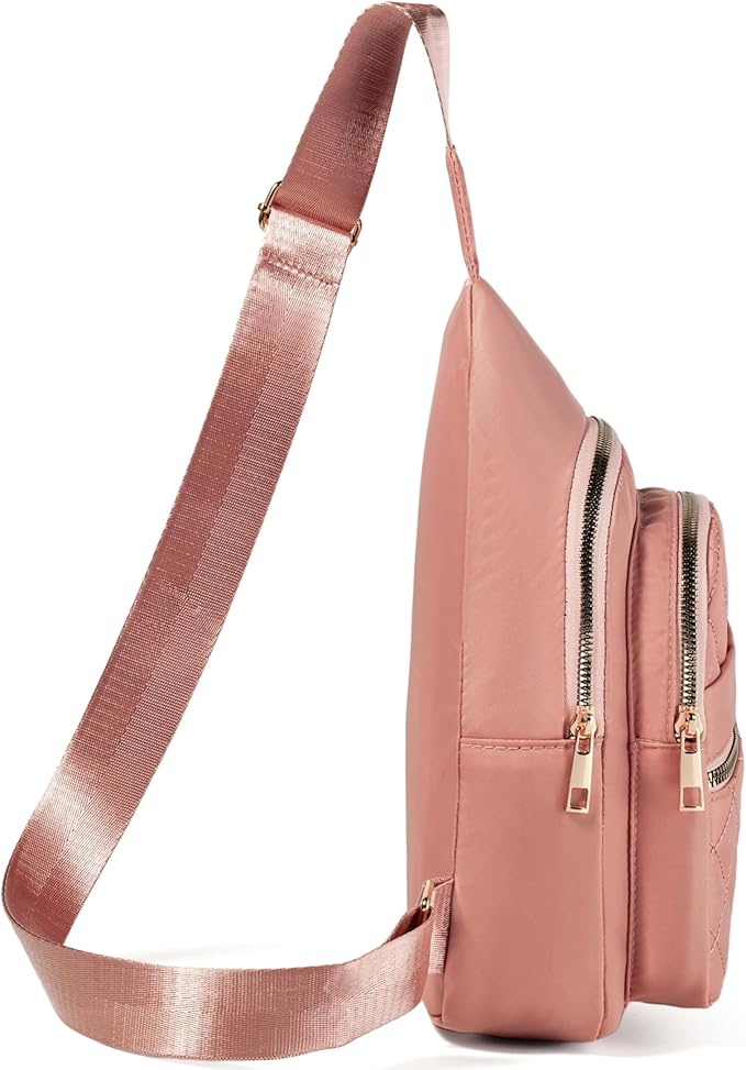 Banelu Small Sling Bag Crossbody Sling Backpack for Women Trendy, Small Crossbody Purse Cross Body Bag for Hiking Traveling