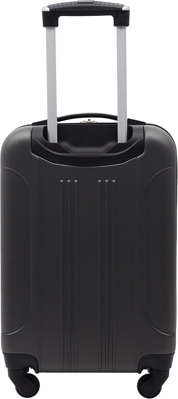 Travelers Club Cosmo Luggage, Charcoal Grey-2 Piece Set (28"/20")