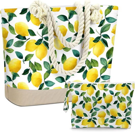 BELLOWDEER Beach Bags for Women, Wet Bag Cosmetic Bag for Beach Toiletries, Summer Travel Essentials, Gifts for Women