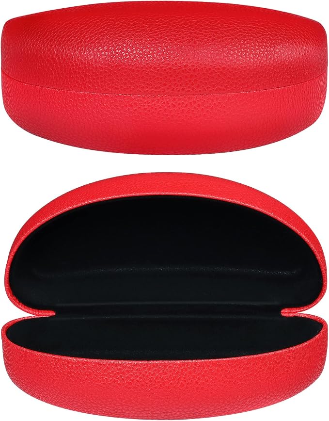 molshine Hard Shell Sunglasses Case,Classic Large Glasses Case for Sunglass,Eyeglasses with Cleaning Cloth,Pouch