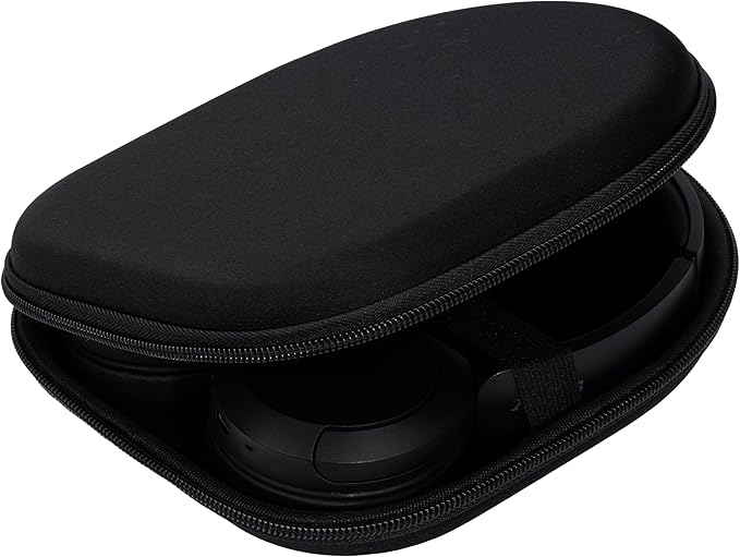 Ginsco Case Compatible with JBL Tune 510BT/520BT/500BT with Sony WH-CH520/510, Ultra-Slim Hard Shell Headphone Case for On Ear Headphones (Satin Black)